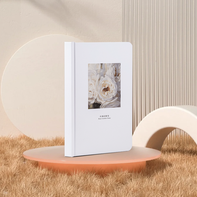 Rose-themed Notebook