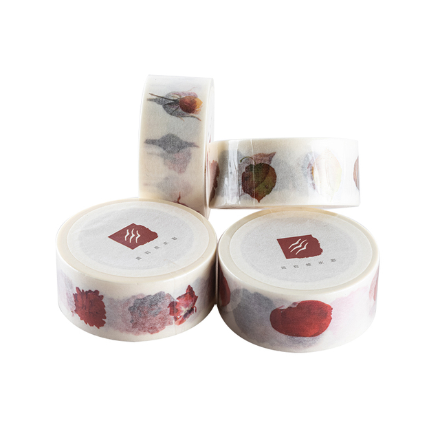 Huang Youwei Watercolor Rose Washi Tape