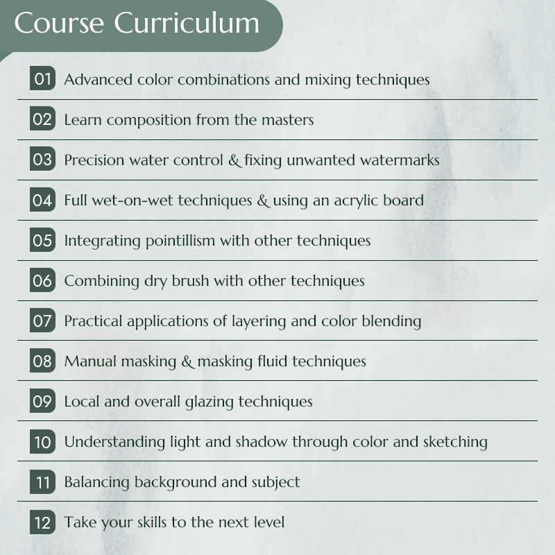 Intermediate Watercolor Techniques – Build Skills & Style